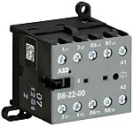 Contactor ABB GJL121 de 4 polos, 2 NA/2 NC, 16 A, bobina 220 → 240 V ac, 4 kW