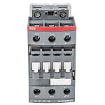 Contactor ABB AF38 AF de 3 polos, 3 NA, 50 A, bobina 250 →500 V ac/dc, 18,5 kW