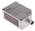 Sensor de distancia rectangular Sick, Sistema Supresión de Fondo, alcance 50 mm → 150 mm, salida analógica,