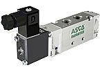 Electroválvula neumática EMERSON – ASCO, Serie 520, Rosca G 1/8, Función 5/3 W3, Piloto/Piloto, Colector, 600l/min