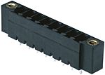 Conector macho para PCB WeidmÃller serie OMNIMATE SC de 4 vías, 1 fila, paso 3.81mm, para soldar, Orificio Pasante
