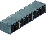 Conector macho para PCB Ángulo de 90° Weidmuller serie OMNIMATE SC de 4 vías, 1 fila, paso 3.81mm, para soldar,