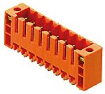 Conector macho para PCB WeidmÃller serie OMNIMATE SL de 3 vías, 1 fila, paso 3.5mm, para soldar, Orificio Pasante