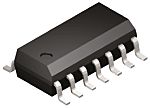 Amplificador operacional MCP6244-E/SL, 3 V, 5 V 550kHz SOIC, 14 pines, Entrada / salida Rail-to-Rail