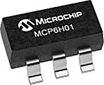 Amplificador operacional MCP6H01T-E/OT CMOS 1.2MHZ Rail to Rail SOT-23, 5 pines