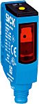 Fotocélula rectangular Sick, Sistema Reflex, alcance 12 m, salida PNP, Conector M8, IP66, IP67, IP69K