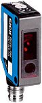 Fotocélula rectangular Sick, Sistema Supresión de Fondo, alcance 5 mm → 100 mm, salida PNP, Cable de 2 m., IP67