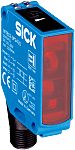 Fotocélula rectangular Sick, Sistema Supresión de Fondo, alcance 20 mm → 350 mm, salida NPN, Conector Cableado
