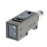 Fotocélula rectangular Omron, Sistema Reflex, alcance 3.000 mm, salida NPN/PNP, M12 de 3 cables enchufable