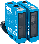 Fotocélula rectangular Sick Fotoeléctrico de haz pasante, alcance 0 → 10 m., salida PNP, Conector macho M12,