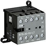 Contactor ABB B7S-30-10-2.8 B de 3 polos, 3 NA, 20 A, bobina 24 V dc, 5,5 kW