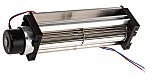 Ventilador centrífugo ebm-papst de 47.5 x 50 x 201mm, alim 24 V dc, caudal 75m³/h, 49 dB(A)dB(A)