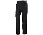 Pantalones de trabajo, Azul marino, Algodón, elastano, poliéster Oxford 39plg XL