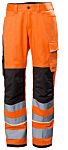 Pantalones de trabajo para Unisex, Naranja 52plg 132cm